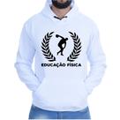 Blusa Moletom Flanelado Canguru Unissex Faculdade Educação Física