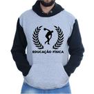 Blusa Moletom Flanelado Canguru Unissex Faculdade Educação Física