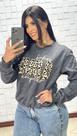 Blusa moletom flanelado de frio inverno 2023 gola redonda agasalho quentinho (estampa silkagem babes build) - chumbo Blusa moletom flanelado de frio inverno 2023 gola redonda agasalho quentinho (estampa silkagem babes build) - chumbo
