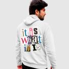 Blusa Moletom Genuine Grit Masculina Estampada Algodão 30.1 It Is Wath It Is