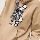 Blusa Moletom Genuine Grit Masculina Estampada Algodão 30.1 Robot Bear