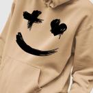 Blusa Moletom Genuine Grit Masculina Estampada Algodão 30.1 Smiley