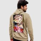 Blusa Moletom Genuine Grit Masculino Estampado Algodão 30.1 Dragon Ball Goku Saiyajins Blusa Moletom Genuine Grit Masculino Estampado Algodão 30.1 Dragon Ball Goku Saiyajins