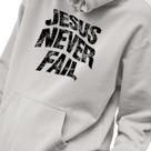 Blusa Moletom Genuine Grit Masculino Estampado Algodão 30.1 Jesus Never Fail Blusa Moletom Genuine Grit Masculino Estampado Algodão 30.1 Jesus Never Fail