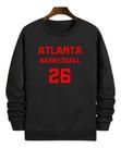 Blusa Moletom Gola Basquete Atlanta Basketball Número 26
