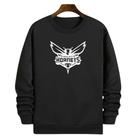 Blusa Moletom Gola Basquete Charlotte Hornetss Basketball