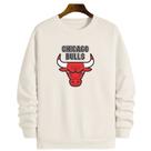 Blusa Moletom Gola Basquete Chicago Buullss Dennis Rodman Basketball Blusa Moletom Gola Basquete Chicago Buullss Dennis Rodman Basketball