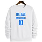 Blusa Moletom Gola Basquete Dallas Basketball número 10