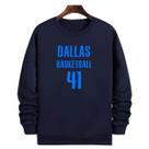 Blusa Moletom Gola Basquete Dallas Basketball número 41
