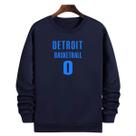 Blusa Moletom Gola Basquete Detroit Basketball número 0