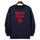 Blusa Moletom Gola Basquete Houston Basketball número 34