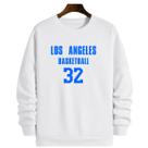Blusa Moletom Gola Basquete Los Angeles Basketball número 32