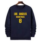 Blusa Moletom Gola Basquete Los Angeles Basketball número 8