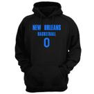 Blusa Moletom Gola Basquete New Orleans Basketball número 0