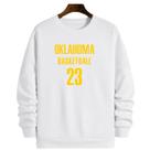 Blusa Moletom Gola Basquete Oklahoma Basketball número 23