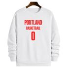 Blusa Moletom Gola Basquete PortlandBasketball número 0