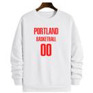 Blusa Moletom Gola Basquete PortlandBasketball número 00 Blusa Moletom Gola Basquete PortlandBasketball número 00