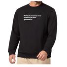 Blusa Moletom Gola Frase Muita burocracia essa história