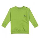 Blusa Moletom Infantil Charpey Careca Verde Limão Manga Longa Com Punho Algodão Inverno