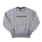 Blusa Moletom Infantil Freesurf Cinza Mescla - 13100 Blusa Moletom Infantil Freesurf Cinza Mescla - 13100