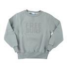 Blusa Moletom Infantil Freesurf Lines Verde - 14100