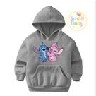 Blusa Moletom Infantil / Juvenil Unissex Lilo Stitch Love Amor Personaliza 4