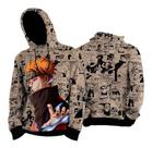 Blusa Moletom Infantil Naruto Nagato Pain Canguru Anime Mangá (Infantil)