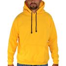 Blusa Moletom Liso Canguru Capuz Bolso Masculino