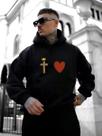 Blusa Moletom Masculina Canguru Jesus E Amor