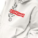 Blusa Moletom Masculino Estampado Economia Supreme em Algodão Fio 30.1 Penteado