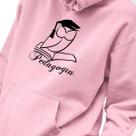 Blusa Moletom Masculino Estampado Pedagogia Coruja em Algodão Fio 30.1 Penteado