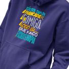 Blusa Moletom Masculino Estampado Quis Dar Mancada Comigo em Algodão Fio 30.1 Penteado