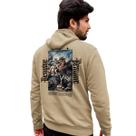 Blusa Moletom Masculino Estampado Ressureição Genuine em Algodão Fio 30.1 Penteado Blusa Moletom Masculino Estampado Ressureição Genuine em Algodão Fio 30.1 Penteado