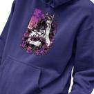 Blusa Moletom Masculino Estampado Samurai Demon em Algodão Fio 30.1 Penteado