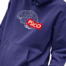 Blusa Moletom Masculino Estampado Suprem Psico em Algodão Fio 30.1 Penteado