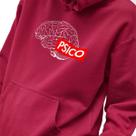 Blusa Moletom Masculino Estampado Suprem Psico em Algodão Fio 30.1 Penteado