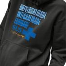 Blusa Moletom Masculino Estampado Universalidade Integridade Equidade em Algodão Fio 30.1 Penteado