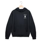 Blusa Moletom Masculino Venture Esportivo Casual Preto Premium