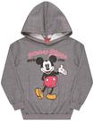 BLUSA MOLETOM Mickey C/ CAPUZ E PUNHO FORRADA 4 À 10 ANOS - Kamylus