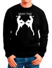 Blusa Moletom Muay Thai Gola Redonda Unissex Blusa Moletom Muay Thai Gola Redonda Unissex