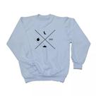 Blusa Moletom Res Casaco Gola Redonda Careca Alta Qualidade Envio imediato