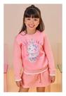Blusa Moletom Rosa Unicórnio Infanti Blusa Moletom Rosa Unicórnio Infanti