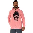 Blusa Moletom Tradicional Com Touca MXD Conceito Caveira Com Gorro Blusa Moletom Tradicional Com Touca MXD Conceito Caveira Com Gorro