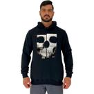 Blusa Moletom Tradicional Com Touca MXD Conceito Caveira Mosaico Blusa Moletom Tradicional Com Touca MXD Conceito Caveira Mosaico