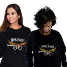 Blusa Moletom Unisex Inverno Quadribol Varinha Harry Potter