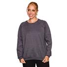 Blusa Moletom Unissex Gola Careca Blusa de Frio Cores Lisas