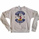 Blusa Moletom Unissex Mickey Disney Inverno Cativa Branco