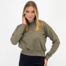 Blusa Mormaii Moletom Cropped Fechada Feminina