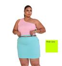 Blusa Mula Manca Um Ombro Só Moda Plus Size Feminina Tamanho Grande 46 48 50 Blusa Mula Manca Um Ombro Só Moda Plus Size Feminina Tamanho Grande 46 48 50