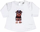 Blusa Mullet Bebê Manga Longa Várias Estampas P Ao G Blusa Mullet Bebê Manga Longa Várias Estampas P Ao G